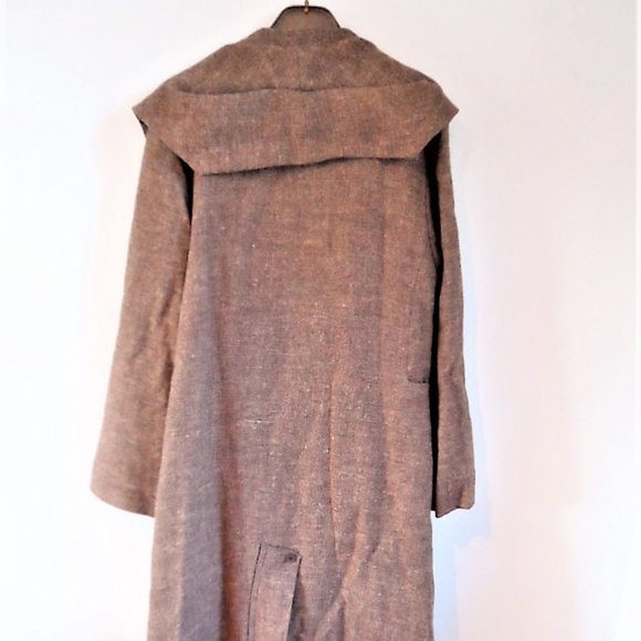 EVELYNE BRANDT LUXURY COAT 100% VIRGIN WOOL LINING NEW - Picture 5 of 8